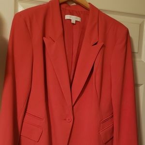 Hot pink casual Blazer